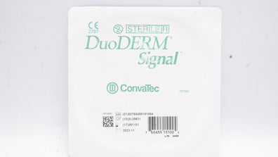 ConvaTec C5768C DuoDerm Signal Wound Dressing 4inch x 4inch